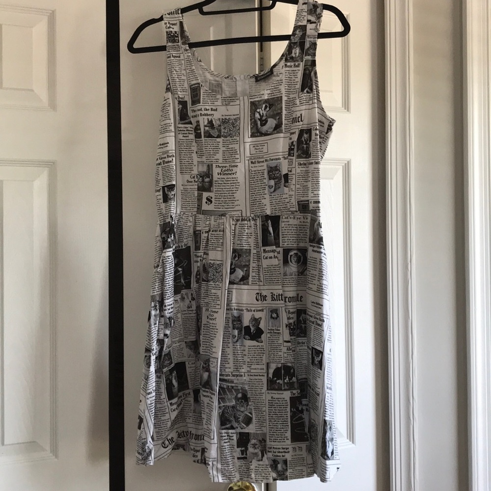 Spreading the Mews ModCloth Cat Dress